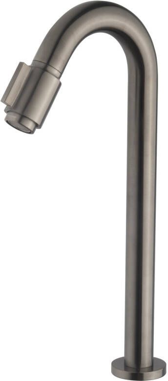 Wiesbaden Victoria luxe fonteinkraan XL 1 2&apos;&apos; gunmetal 22.3775