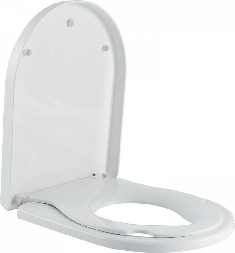 Wiesbaden Toiletzitting Vesta Family Soft-Close Quick Release PP Wit