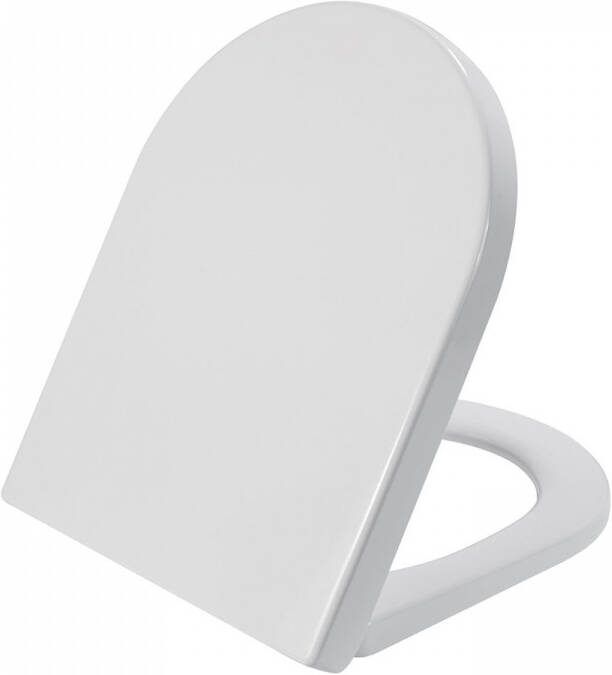 Wiesbaden Toiletzitting Vesta Soft Close tbv Wandcloset 52 cm Mat Wit