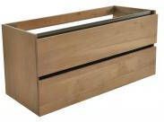 Wiesbaden OAK onderkast met 2 laden 2 uitsparingen 120 x 46 cm eik 38.3593 - Foto 6