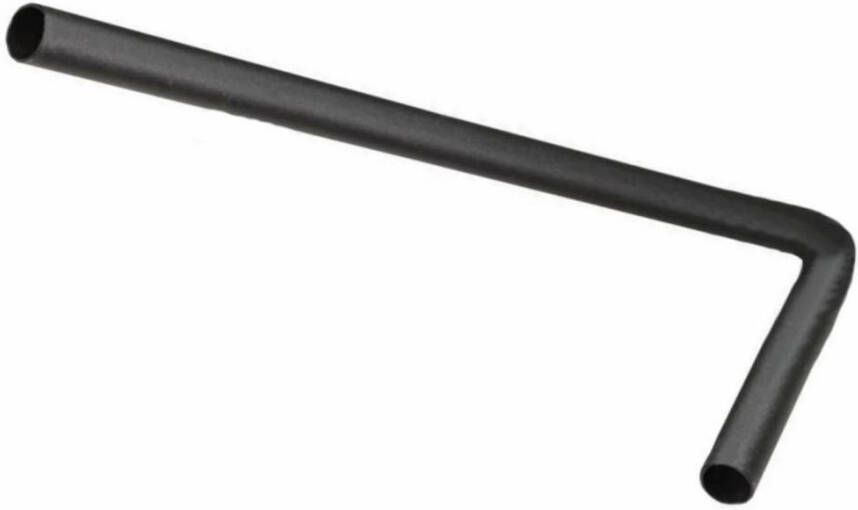 Boss & Wessing Vloerbuis BWS 75x22 cm RVS Mat Zwart