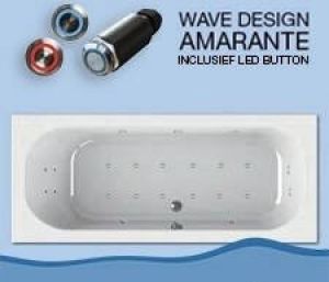 Wisa Forenza Whirlpool 180X80 cm Inclusief Led Buttons