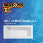 Wisa Ligbad Grandola Wit 170X75X45 cm Grandola 170x75x45 cm - Thumbnail 2