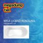 Wisa Rosolina bad acryl rechthoekig 180x90x45cm wit 5050400253 - Thumbnail 2