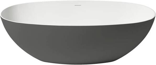 Zydra Vrijstaand Ligbad Lago 75x170 cm Titanio