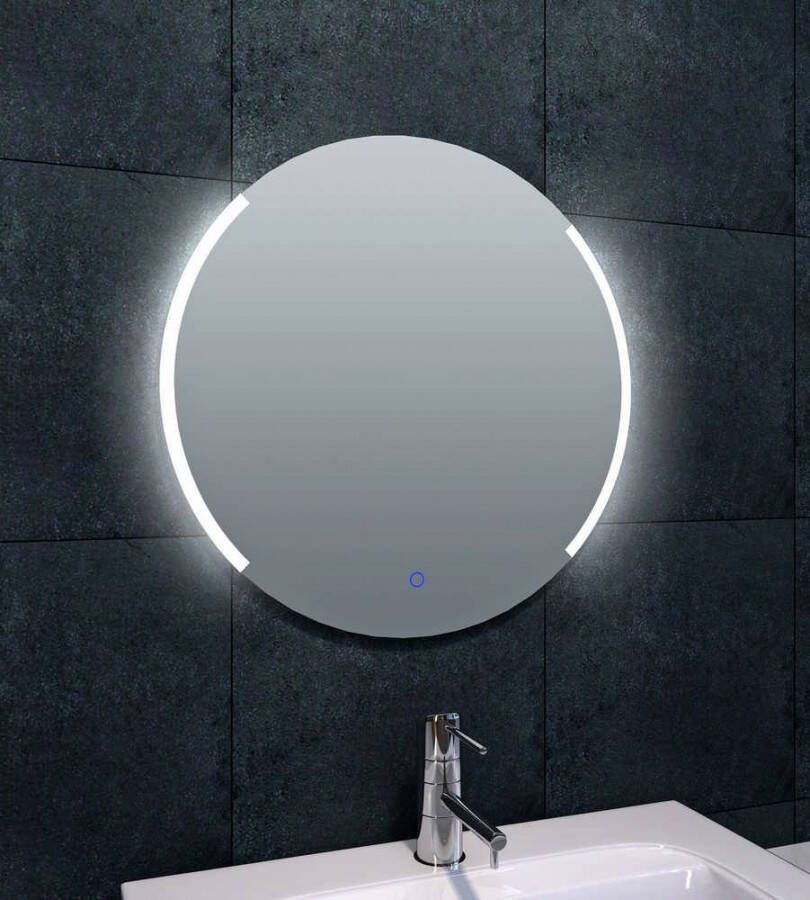 Round spiegel met dimbare LED verlichting 60 cm