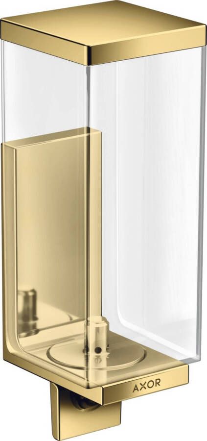Axor Universal Rectangular Zeeppomp 7x7x20 7 cm Gepolijst Goud Optiek