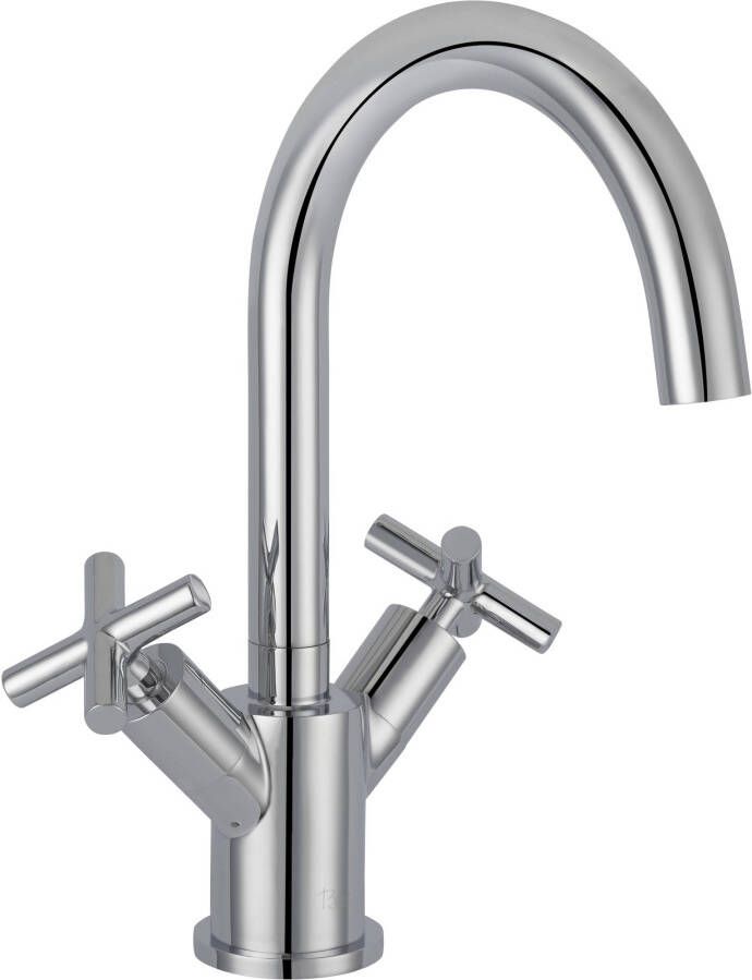 Ben Accross Wastafelkraan draaibaar chroom