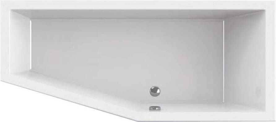Wavedesign by Wisa Dore inbouw ligbad 170x75cm wit