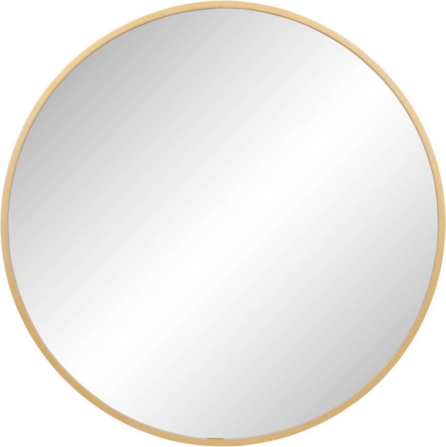 Ben Callisto ronde spiegel met LED verlichting en anti-condens Ø100cm mat goud