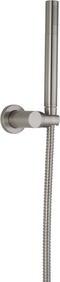 Ben Lavion Badset Round Geborsteld Nickel