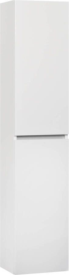 Ben Limara Hoge kast rechts 35x29x165 cm Glans Wit Aluminium