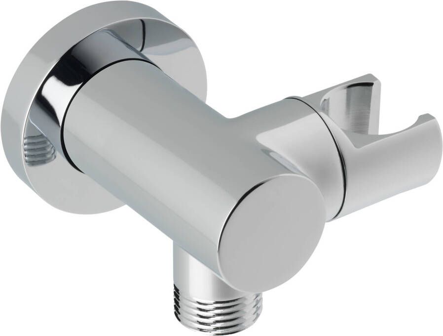 Ben muuraansluiting met handdouchehouder chroom