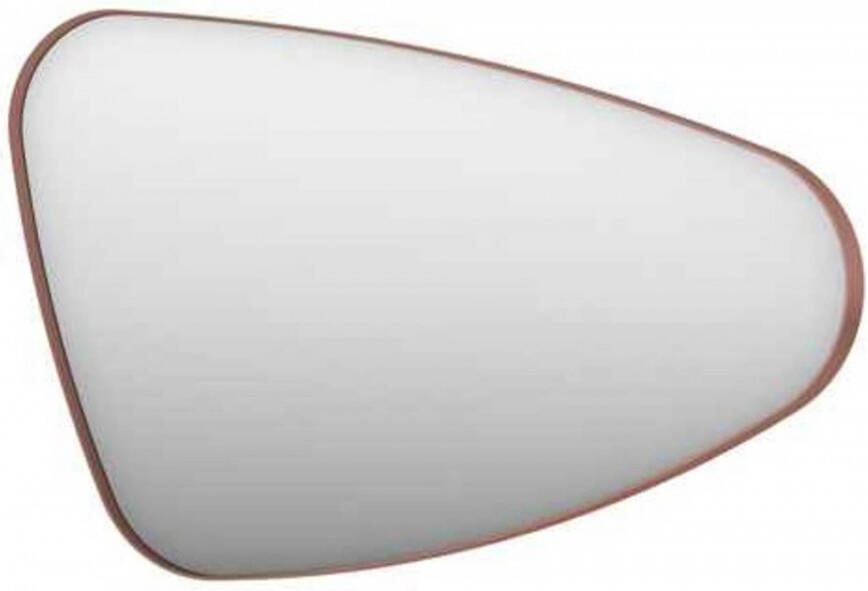 Ben Nature organische spiegel 80x50cm rechts geborsteld koper