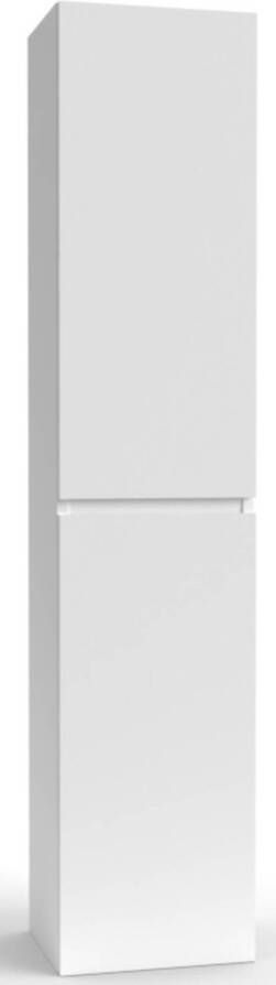 Ben Tendenza Hoge Kast Rechts 35x29x165 cm Glans Wit