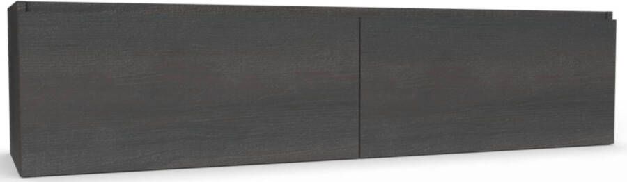 Ben Tendenza Wastafelonderkast 140x44 5x38 cm Coal Oak