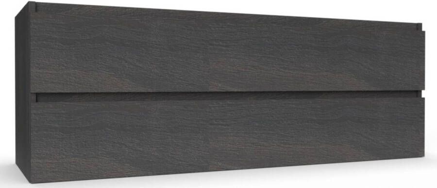 Ben Tendenza Wastafelonderkast 140x44 5x50 cm Coal Oak
