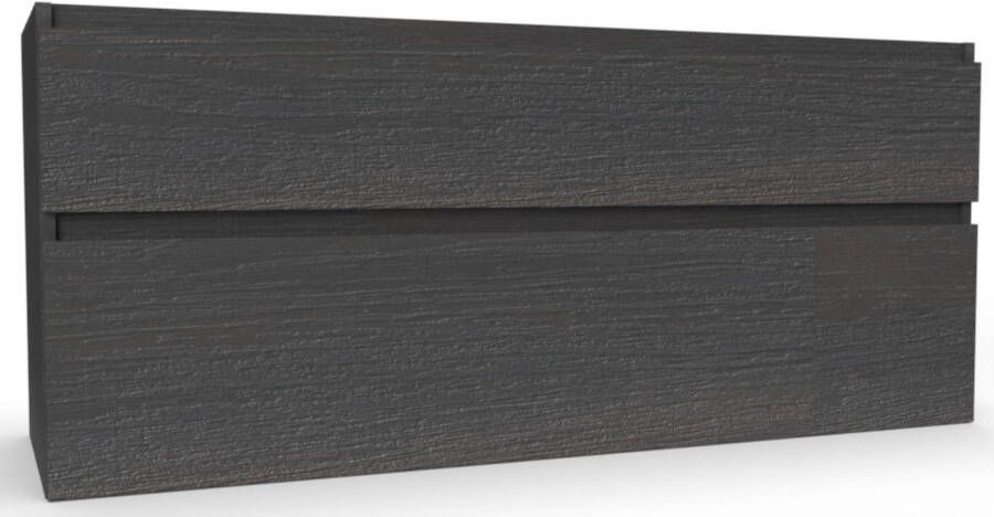 Ben Tendenza Wastafelonderkast 140x44 5x60 cm Coal Oak