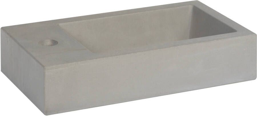 Ben Titan fontein met kraangat links 40x22 5cm beton