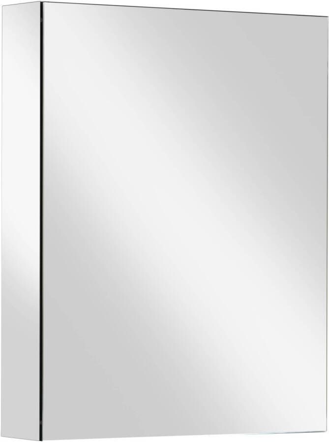 Ben Vario Spiegelkast rechts met spiegelmelamine omtrokken zijpanelen 60x14x75 cm