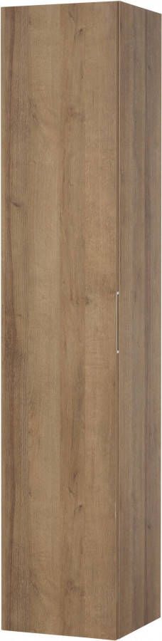 Ben Vario zijkast hoog links vlak 35x35x175 cm Denver eiken