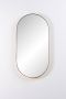 Ben Vita ovale spiegel met LED verlichting en anti-condens 40x80 cm Mat Zwart - Thumbnail 2