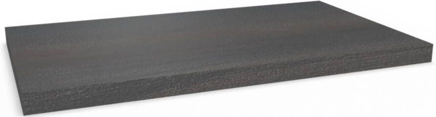 Ben Afdekblad 80 5x46x3 8 cm Coal Oak