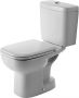 Duravit D code staand diepspoel toilet zonder reservoir afvoer verticaal 38 5 x 35 5 x 65 cm wit - Thumbnail 2