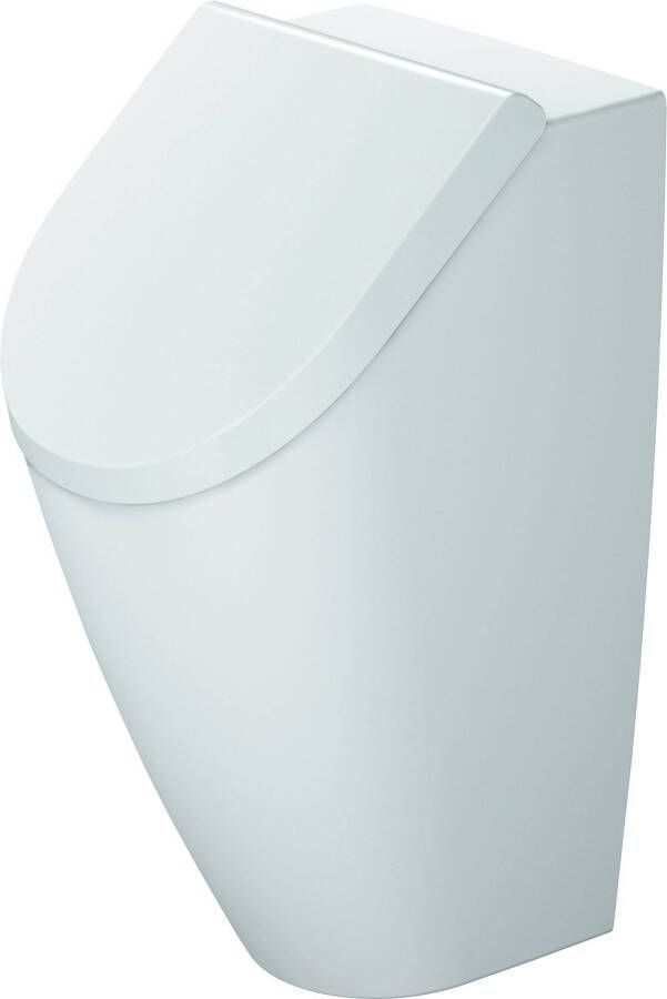 Duravit ME By Starck Urinoir 30x35x58.5 cm Met Dekselaansluiting Achter Inlaat Glanzend Keramiek Wit