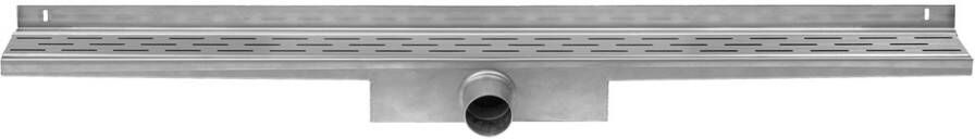 EASYDRAIN Easy Drain Compact 30 RVS douchegoot rechthoekig met RVS rooster schuifeind horizontaal 40mm met sifon wand model LxB= 800x60mm - Foto 4
