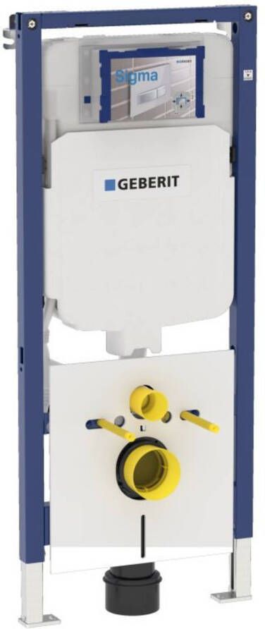GEBERIT Duofix UP720 wandcloset inbouwreservoir ruimtewinnend met bevestiging en isolatiemat 111794001