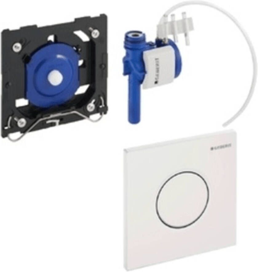 Geberit Bedieningspaneel Sigma 01 incl Achterpaneel voor Urinoir Wit - Foto 2