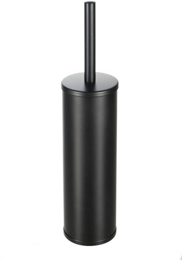 Geesa Nemox Toiletborstel vrijstaand zwarte borstelkop chroom 916511-66 - Foto 2