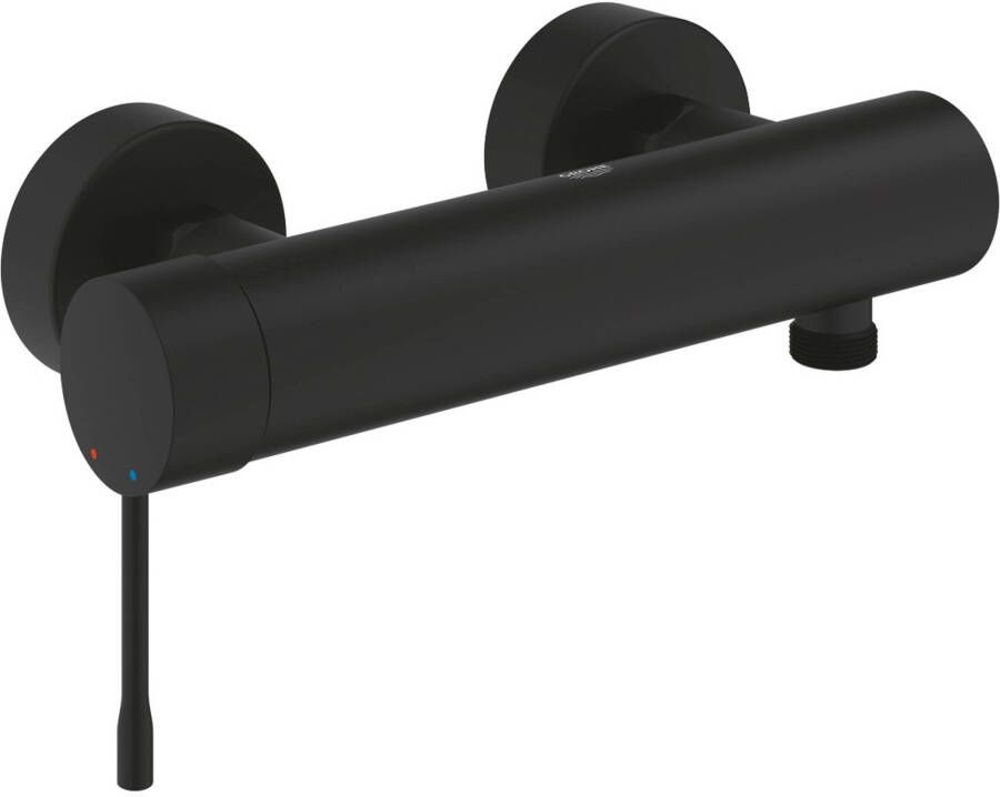 Grohe Essence New douchekraan z. omstel m. koppelingen HOH=15cm phantom black 25252KF1