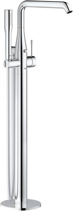 Grohe Essence New Afbouwdeel vrijstaande badkraan omstel draaibare uitloop 27.7cm handdouche doucheslang chroom 23491001