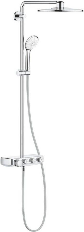 GROHE Euphoria Smartcontrol system 310 Duo Douchethermostaat met douchesysteem rond wand eengreeps 2 gats 150mm hart chroom