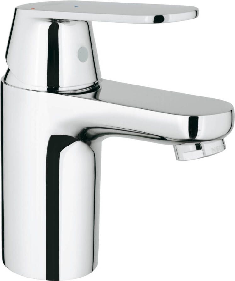 GROHE Eurosmart Cosmopolitan Wastafelmengkraan S-size ES eengreeps 1-gats 148mm hoogte glad 92mm uitloop vast chroom