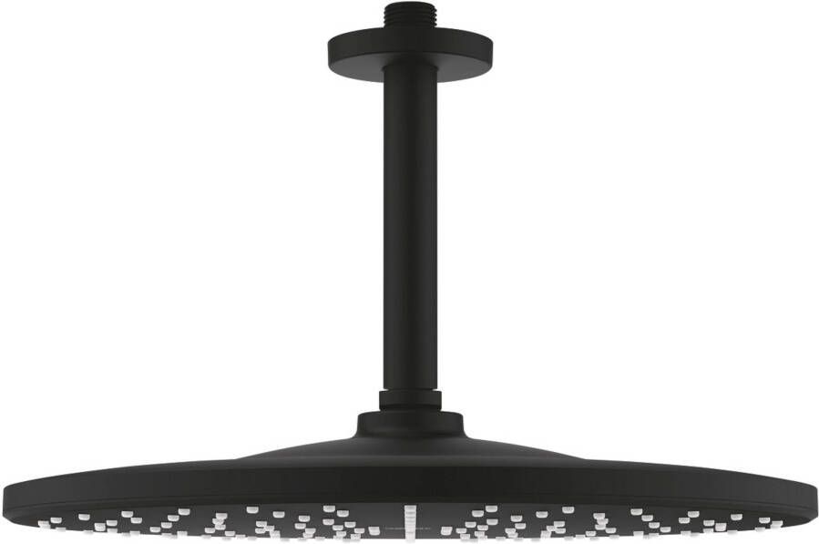 Grohe Rainshower Mono 310 Hoofddoucheset Plafond 142 Mm 1 Straalsoort phantom black