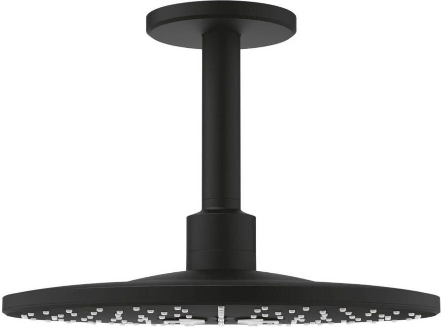 Grohe Rainshower Smartactive 310 Hoofddoucheset Plafond 142 Mm 2 Straalsoorten phantom black