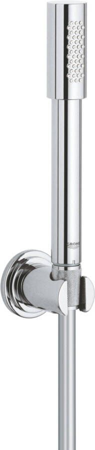 GROHE Sena handdouche 8.5l min 1 straalsoort antikalksysteem wandhouder doucheslang kunststof chroom - Foto 1