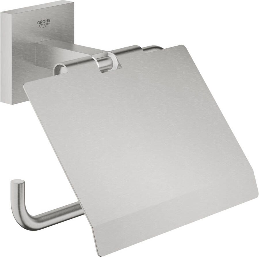 Grohe Start Cube Toiletrolhouder 11 1x6x11 1 cm Supersteel