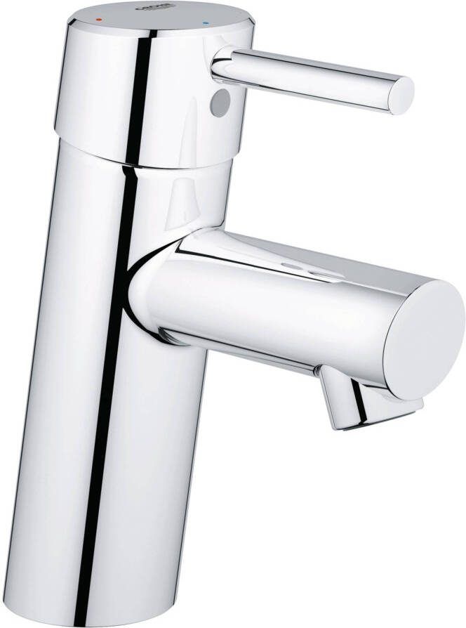 Grohe wastafelkraan Concetto es zonder waste