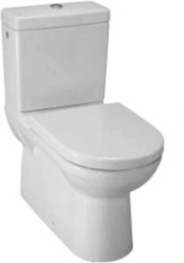 Laufen Pro closet voor duoblok 67x36x42cm diepspoel afvoer PK. vario (70-300) 2 x 2 schroefgaten keramiek wit h8249580002041 - Foto 2