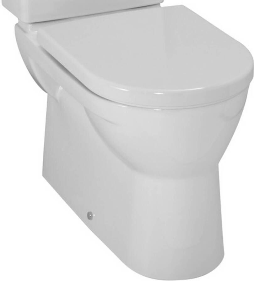 Laufen Pro closet voor duoblok 67x36x42cm vlakspoel afvoer PK. vario (70-350) 2 x 2 schroefgaten keramiek wit h8249590002041