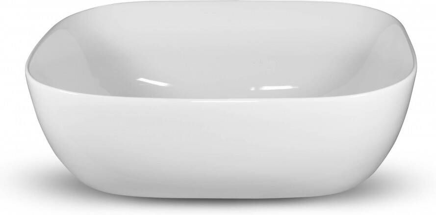 Looox Ceramic Rectangle Opzetkom 49x40 cm White
