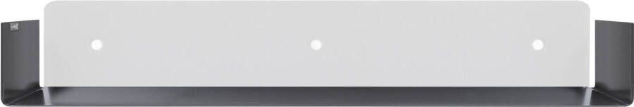 Looox Planchet Inbouw CShelf 30x10 cm Gecoat Staal Antraciet