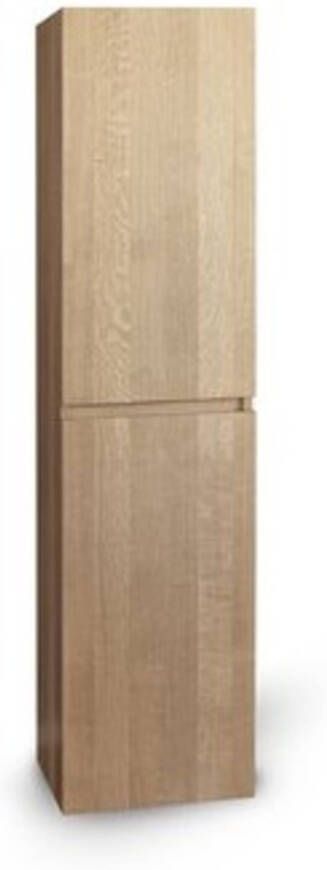 Looox Wood collection hoge kast 30x40x170cm old grey wwcs170-2
