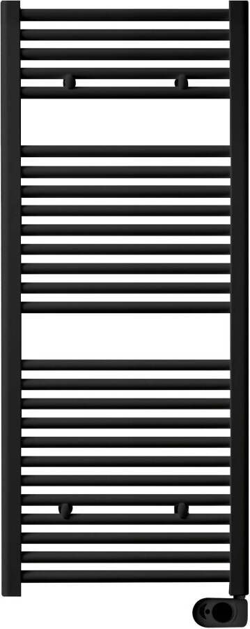 Saniselect Ferro Elektrische Radiator 50x118 5 cm Mat Zwart