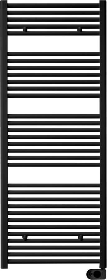 Saqu Tweedekans Fonti elektrische radiator 700W 60x150 6cm mat zwart 03830