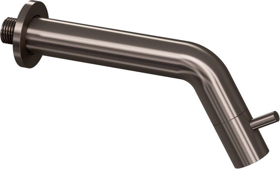 Saqu Stream wand fonteinkraan metal black